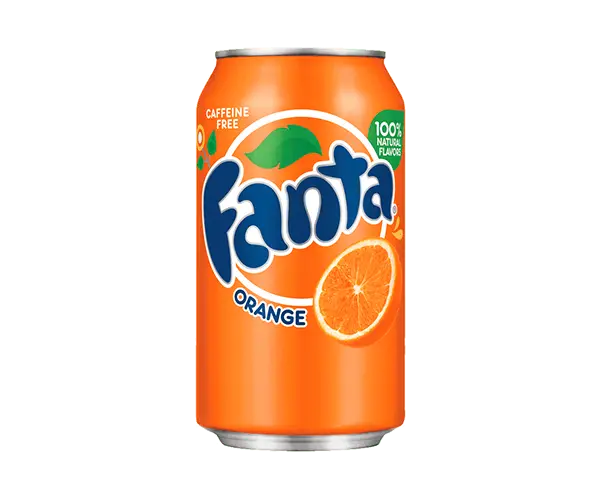 Attribut Fanta du restaurant Pizzeria Kebab Ô feu de bois de 50380 Saint-Pair sur Mer