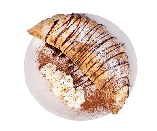 Dessert Calzone Nutella du restaurant Pizzeria Kebab Ô feu de bois de 50380 Saint-Pair sur Mer